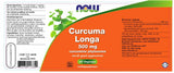 Curcuma longa (Curcumine Phytosome) - NowVitamins - NOW Foods - 733739113351