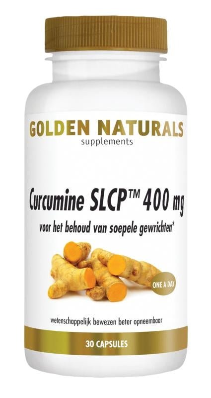 Curcumine SLCP 400 mg - NowVitamins - Golden Naturals - 8718164643316