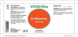 D-Mannose - NowVitamins - VitOrtho - 8717056141343