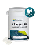 D3-Vegan-75 vitamine D3 75 mcg - NowVitamins - Springfield - 8715216240288