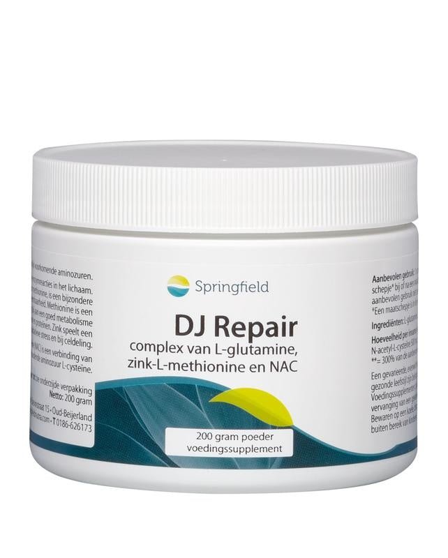 DJ Repair glutamine / N-acetyl-L-cysteïne / zink - NowVitamins - Springfield - 8715216450069