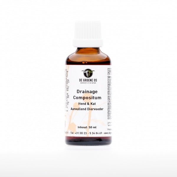 Drainage comp hond & kat - NowVitamins - Groene Os - 7091168960872