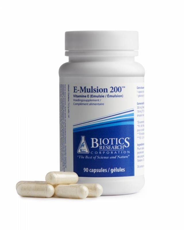 E mulsion 200 - NowVitamins - Biotics - 780053001390