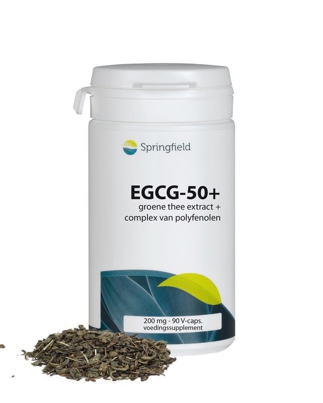 EGCG-50+ groene thee extract - NowVitamins - Springfield - 8715216212735