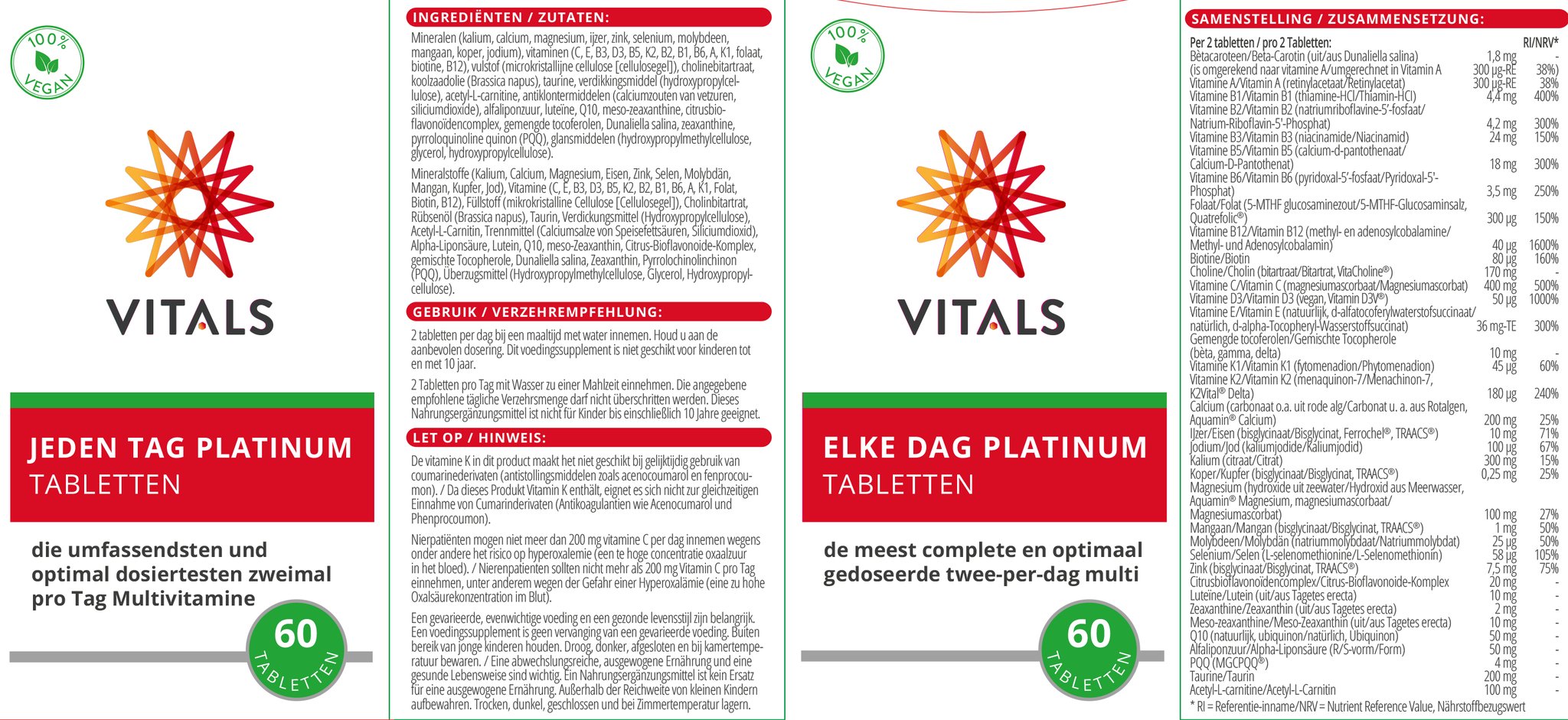 Elke dag platinum - NowVitamins - Vitals - 8716717003877