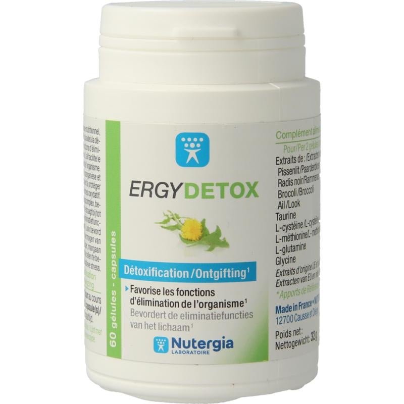 Ergydetox - NowVitamins - Nutergia - 3664524000150