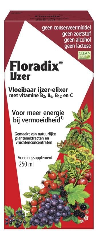 Floradix ijzer elixer - NowVitamins - Salus - 4004148057076