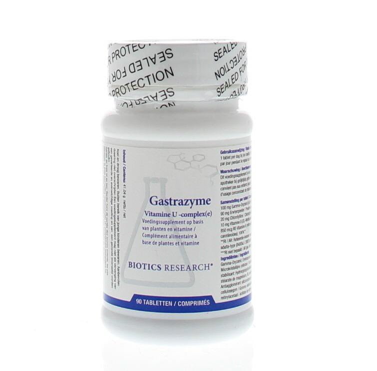 Gastrazyme vitamine U - NowVitamins - Biotics - 780053001536