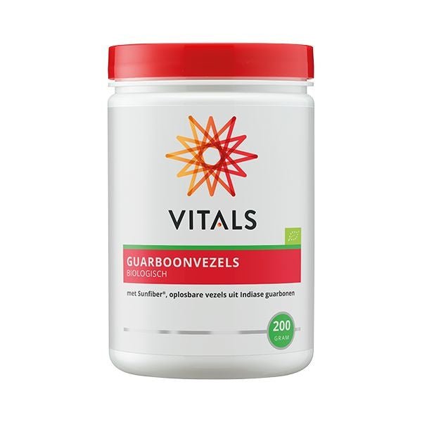 Guarboonvezels bio - NowVitamins - Vitals - 8716717004362