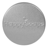 Happy Bar bewaar- en reisblikje rond - NowVitamins - HappySoaps - 100% plasticvrije cosmetica - 8720256109273
