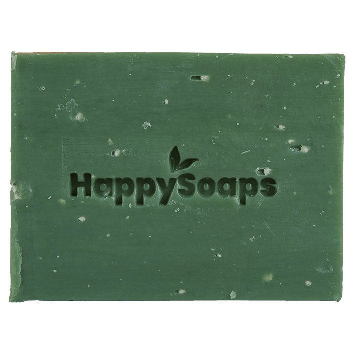 Happy Body Bar - Citroen en Basilicum - NowVitamins - HappySoaps - 100% plasticvrije cosmetica - 8720256109242