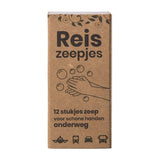 Happy Mini Reis- en Toiletzeepjes (12 stuks) - NowVitamins - HappySoaps - 100% plasticvrije cosmetica - 8719322915771