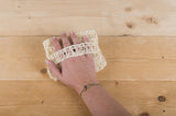 Happy Scrub Handschoen - Sisal en Katoen - NowVitamins - HappySoaps - 100% plasticvrije cosmetica -