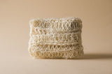 Happy Scrub Handschoen - Sisal en Katoen - NowVitamins - HappySoaps - 100% plasticvrije cosmetica -