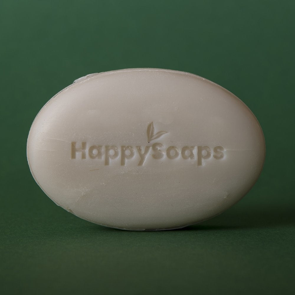 Happy Shaving Bar Aloë Vera - NowVitamins - HappySoaps - 100% plasticvrije cosmetica - 8720256109457