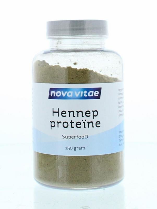Hennep proteine - NowVitamins - Nova Vitae - 8717473098657