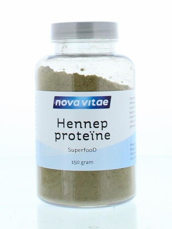 Hennep proteine - NowVitamins - Nova Vitae - 8717473098657