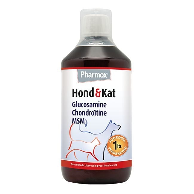 Hond & kat glucosamine - NowVitamins - Pharmox - 8717344371315