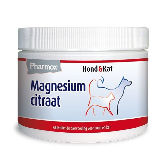 Hond & kat magnesiumcitraat - NowVitamins - Pharmox - 8717344372558