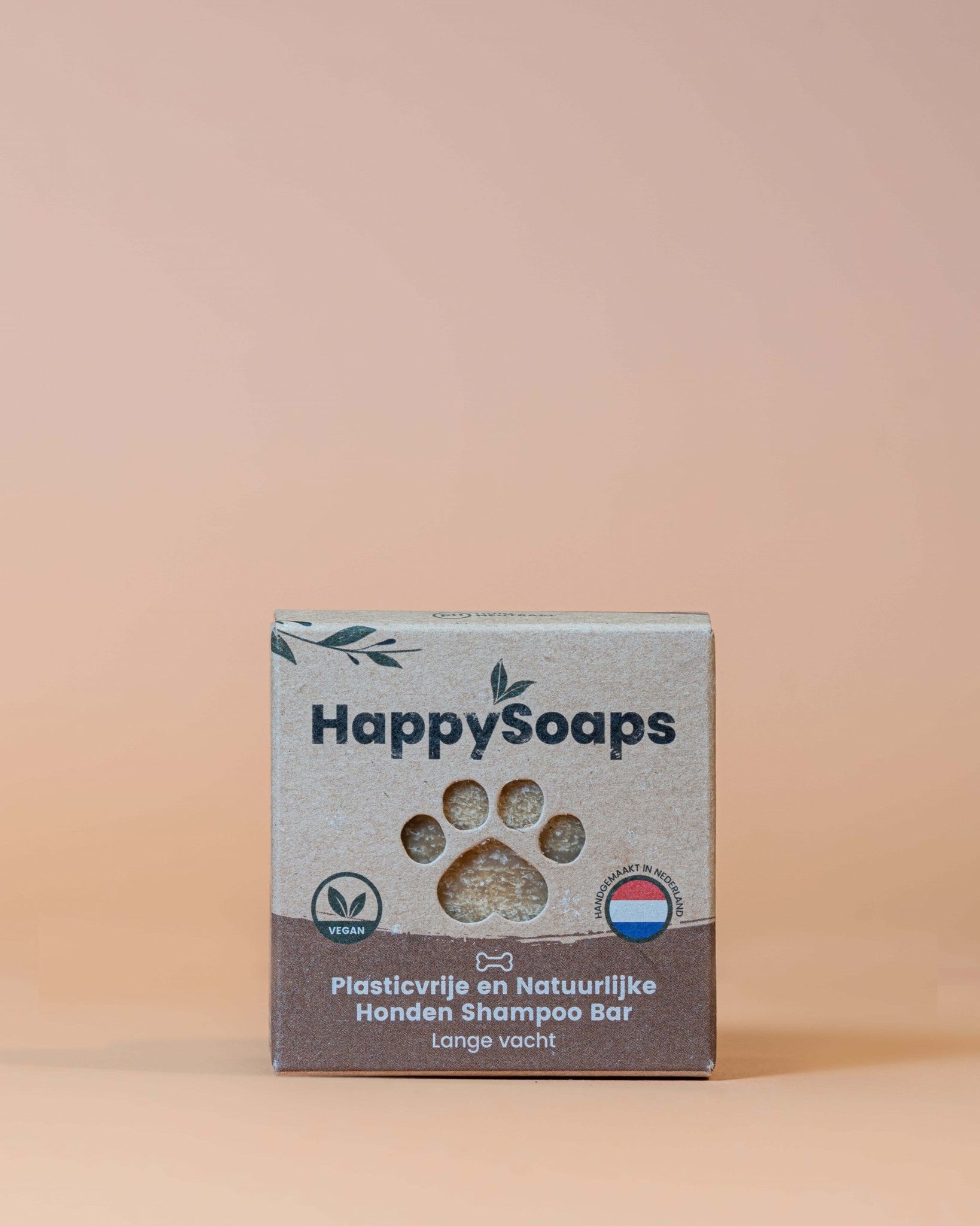 Honden Shampoo Bar – Lange Vacht - NowVitamins - HappySoaps - 100% plasticvrije cosmetica -