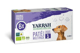 Hondenvoer multipack pate kip en kalkoen - NowVitamins - Yarrah - 8714265977107