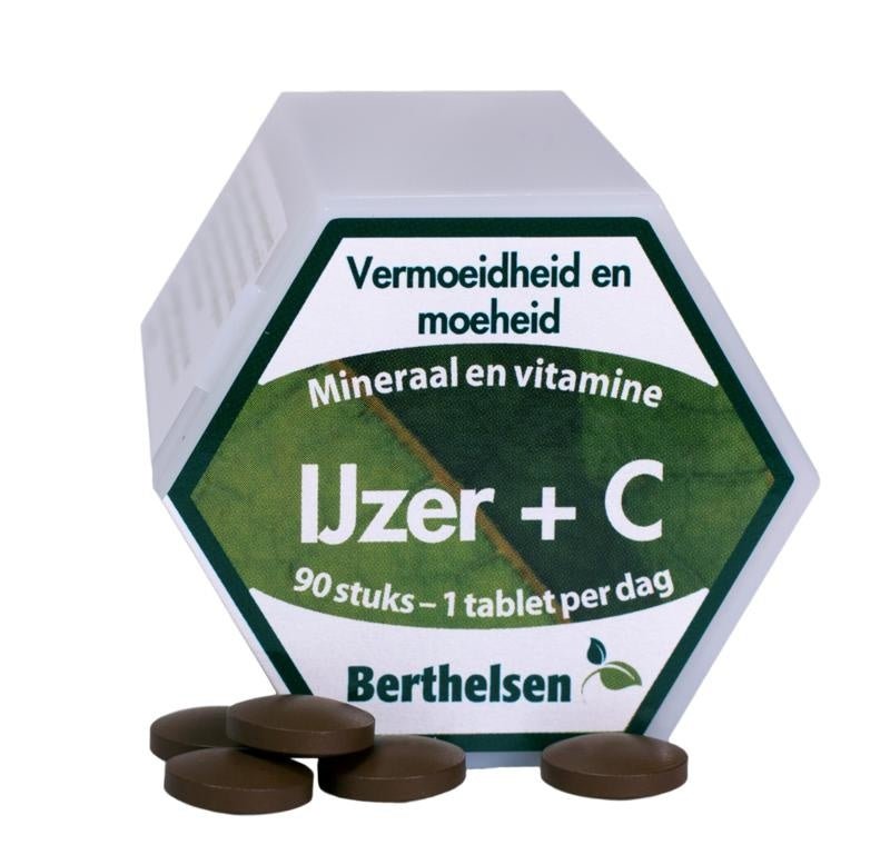 IJzer + C - NowVitamins - Berthelsen - 5701629130639