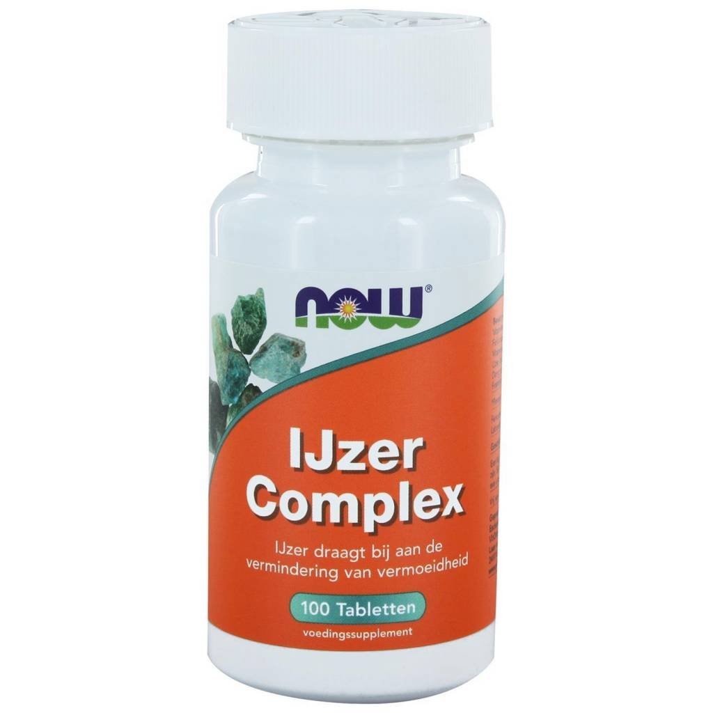 IJzer Complex - NowVitamins - NOW Foods - 733739100634