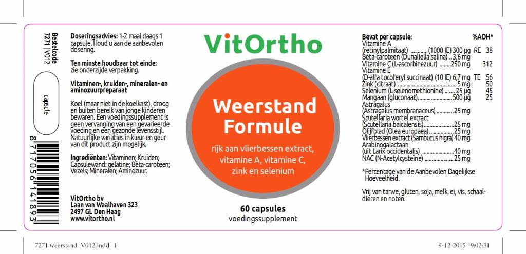 ImmuForm - NowVitamins - VitOrtho - 8717056141893