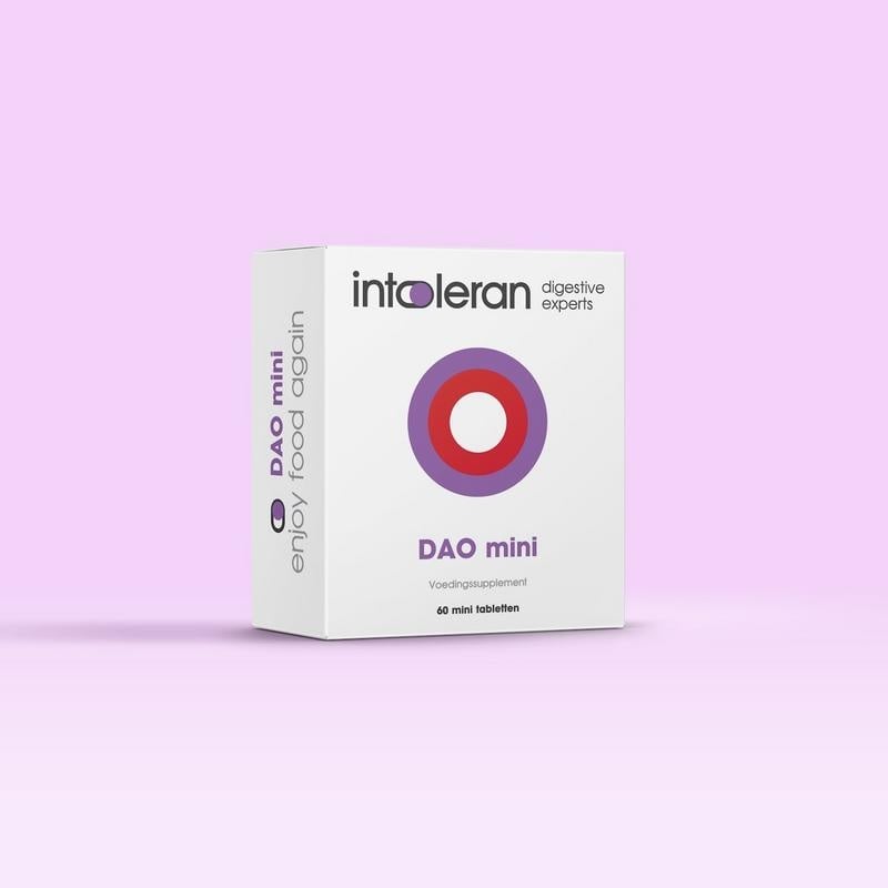 Intoleran DAO mini tabletten - NowVitamins - Disolut - 8718692032859