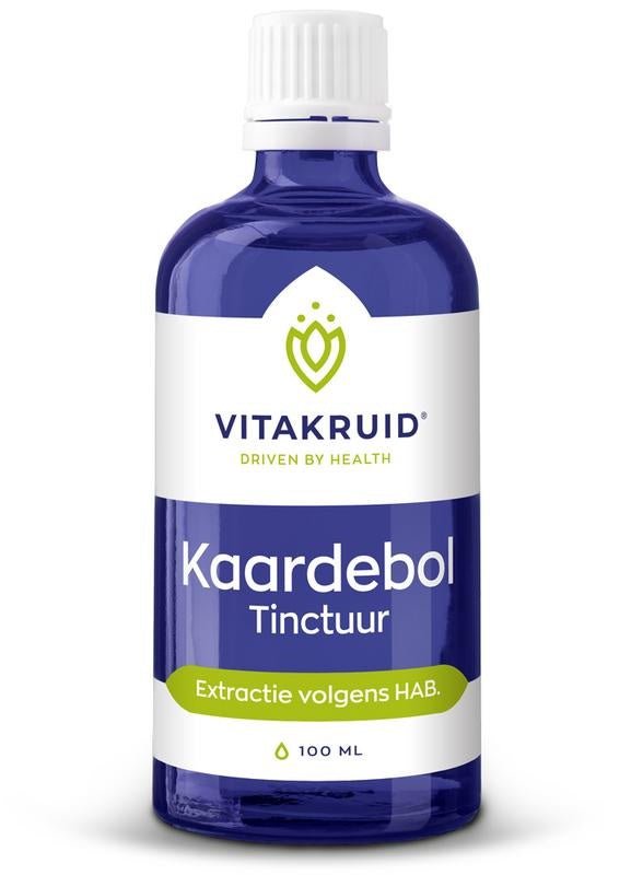 Kaardebol tinctuur - NowVitamins - Vitakruid - 8717438690735
