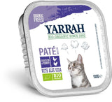 Kattenvoer pate met kip en kalkoen bio - NowVitamins - Yarrah - 8714265973154