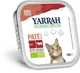 Kattenvoer pate met rund en kip bio - NowVitamins - Yarrah - 8714265973147