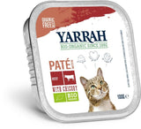 Kattenvoer pate met rund en kip bio - NowVitamins - Yarrah - 8714265973147