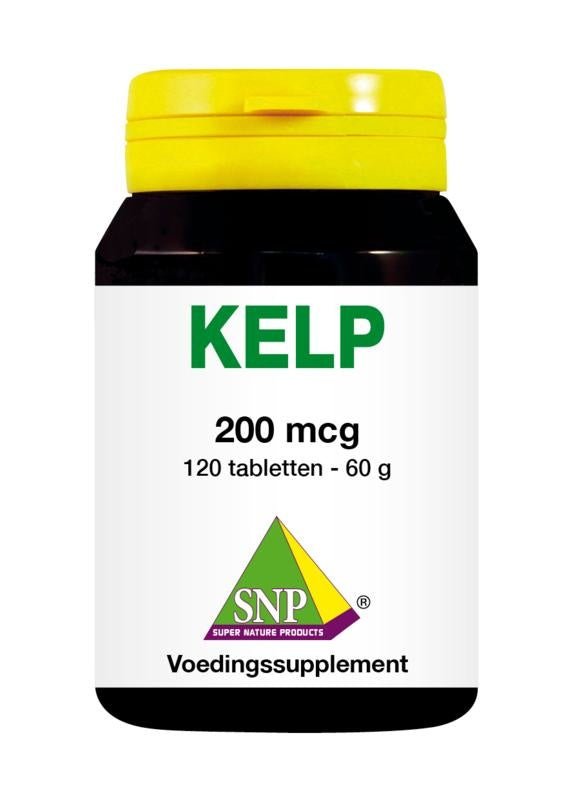 Kelp 200mcg jodium - NowVitamins - SNP - 8718591423154