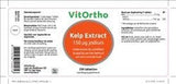 Kelp Extract (150 μg jodium) - NowVitamins - VitOrtho - 8717056140216