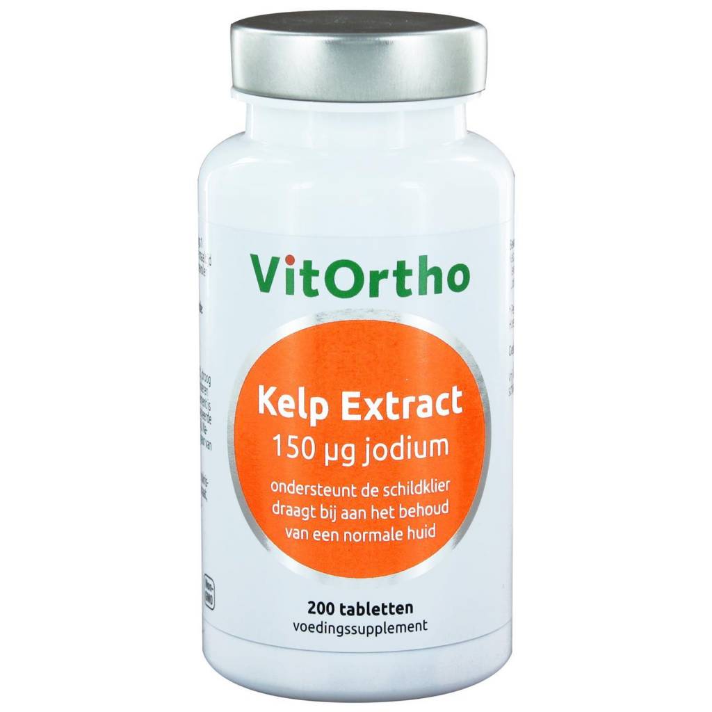 Kelp Extract (150 μg jodium) - NowVitamins - VitOrtho - 8717056140216