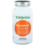 Kelp Extract (150 μg jodium) - NowVitamins - VitOrtho - 8717056140216