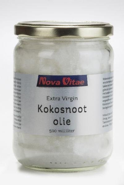 Kokosnoot olie extra virgin - NowVitamins - Nova Vitae - 8717473098725