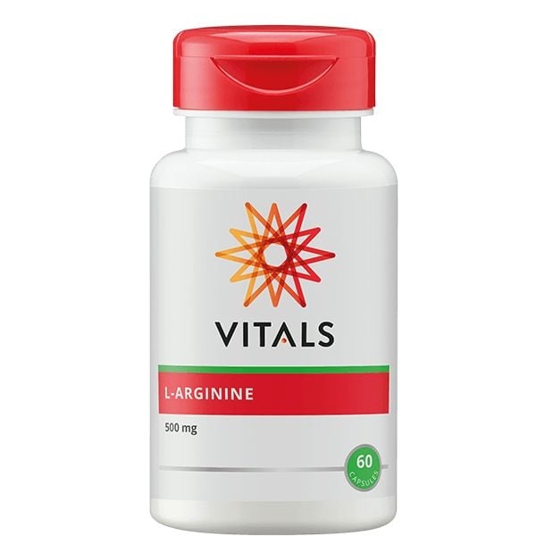L-arginine 500 mg - NowVitamins - Vitals - 8716717002801