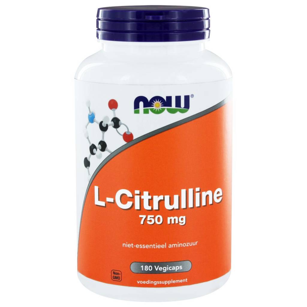 L-Citrulline 750 mg - NowVitamins - NOW Foods - 733739147080