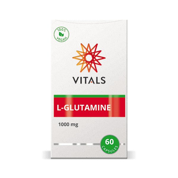 L-Glutamine 1000 mg - NowVitamins - Vitals - 8716717003846