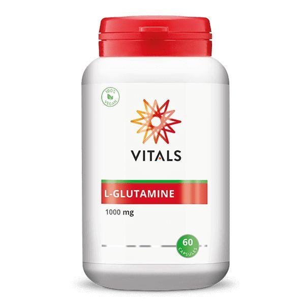 L-Glutamine 1000 mg - NowVitamins - Vitals - 8716717003846