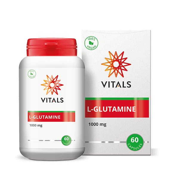 L-Glutamine 1000 mg - NowVitamins - Vitals - 8716717003846