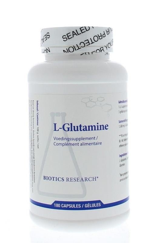 L-Glutamine - NowVitamins - Biotics - 780053001819