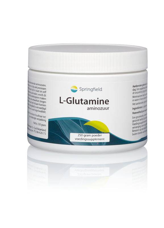 L-Glutamine poeder - NowVitamins - Springfield - 8715216263874