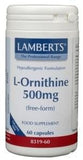 L-Ornithine 500 mg - NowVitamins - Lamberts - 5055148403195