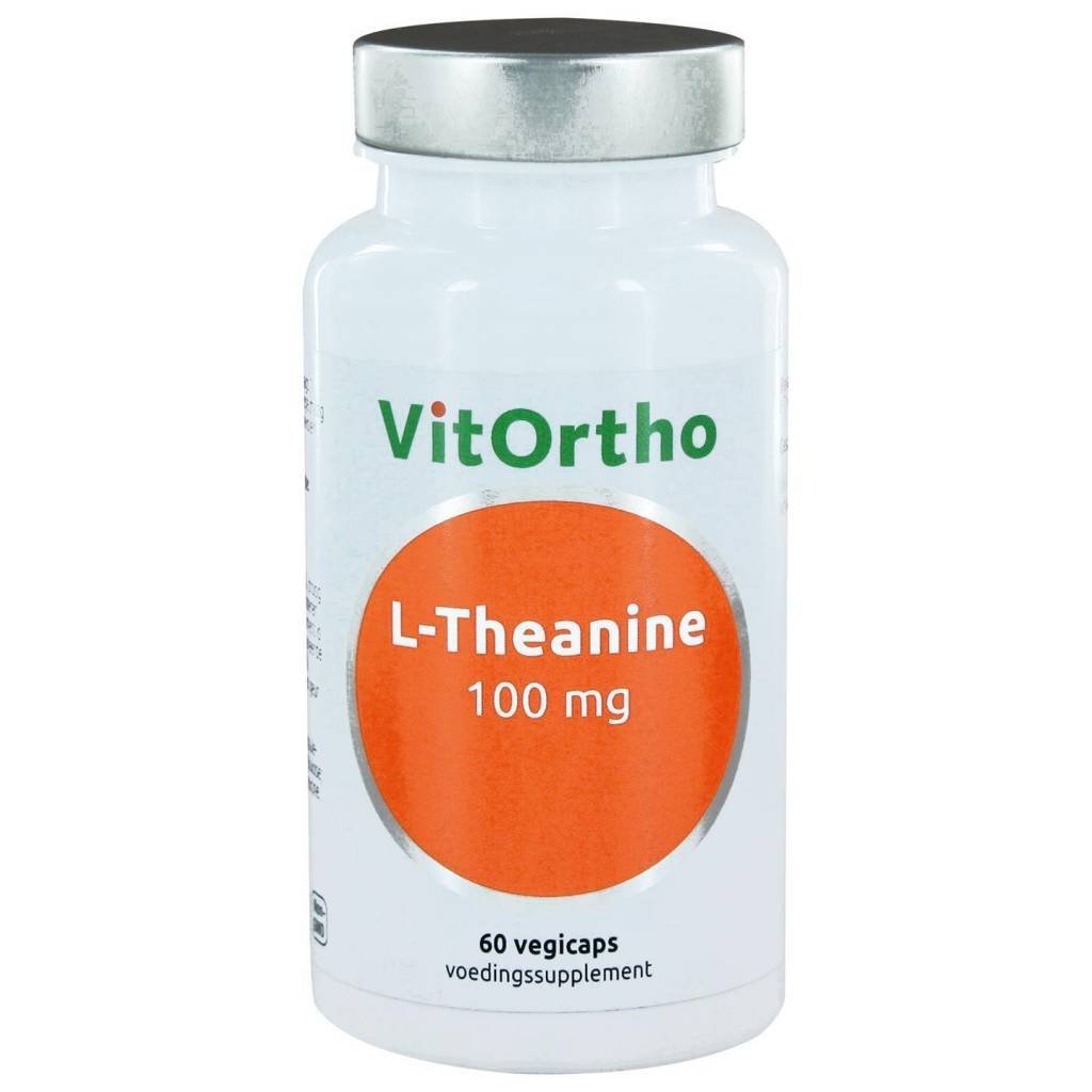 L-Theanine 100 mg - NowVitamins - VitOrtho - 8717056141596