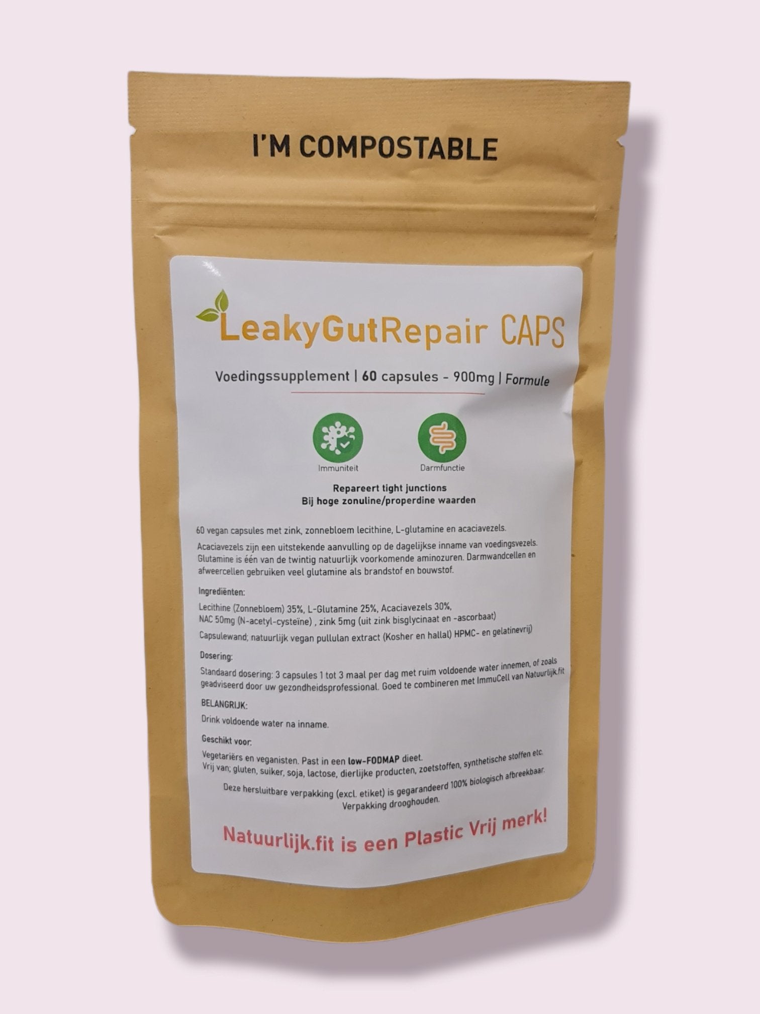 Leaky Gut Repair - NowVitamins - Natuurlijk.fit - 7442142031024