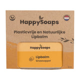 Lipbalm – Sinaasappel - NowVitamins - HappySoaps - 100% plasticvrije cosmetica - 8720256109822