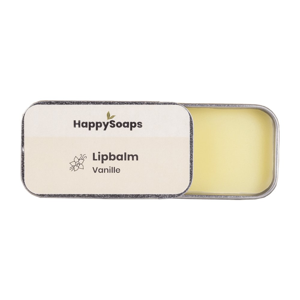 Lipbalm – Vanille - NowVitamins - HappySoaps - 100% plasticvrije cosmetica - 8720256109839